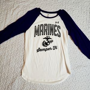 Under Armour Marine Corp Heat Gear TShirt